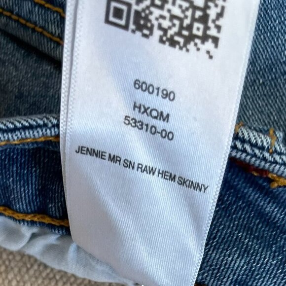 True Religion Woman's Jennie Curvy Mid-Rise Super Skinny JEans Sz 31 - Picture 11 of 13